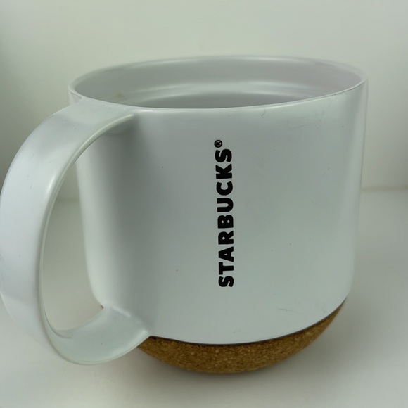 Starbucks 2013 Cork Base Ceramic Mug 12oz No Lid - Picture 2 of 6